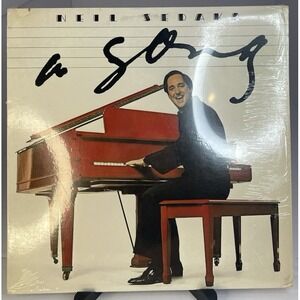 Neil Sedaka A Song LP Vinyl 1977 Elektra 6E-102 Sealed Vintage Pop Record 12"